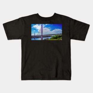 Penobscot Narrows Bridge & Observatory Kids T-Shirt